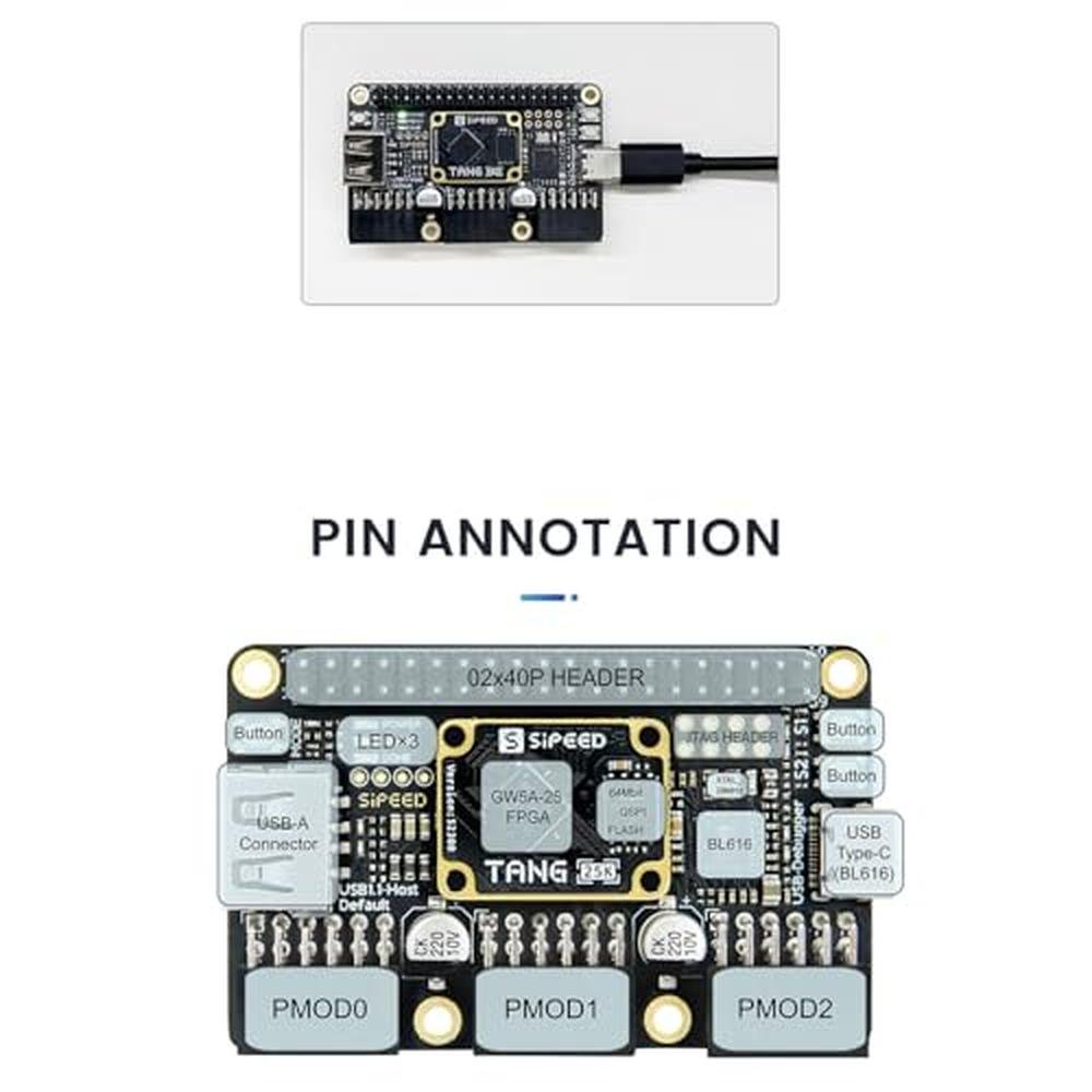 25k youyeetoo: Sipeed Tang Primer 25K Dock FPGA Development – In Use