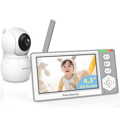 Baby Ganibs 4.3'' Video Baby Monitor with Long Range – Front View