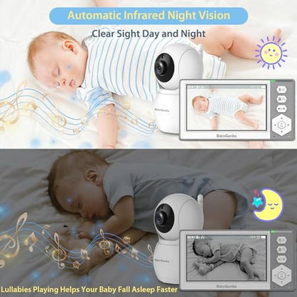 Baby Ganibs 4.3'' Video Baby Monitor with Long Range – In Use