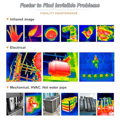 Thermal Camera 256X192 IR Resolution HT-203U Thermal Imager – Side View