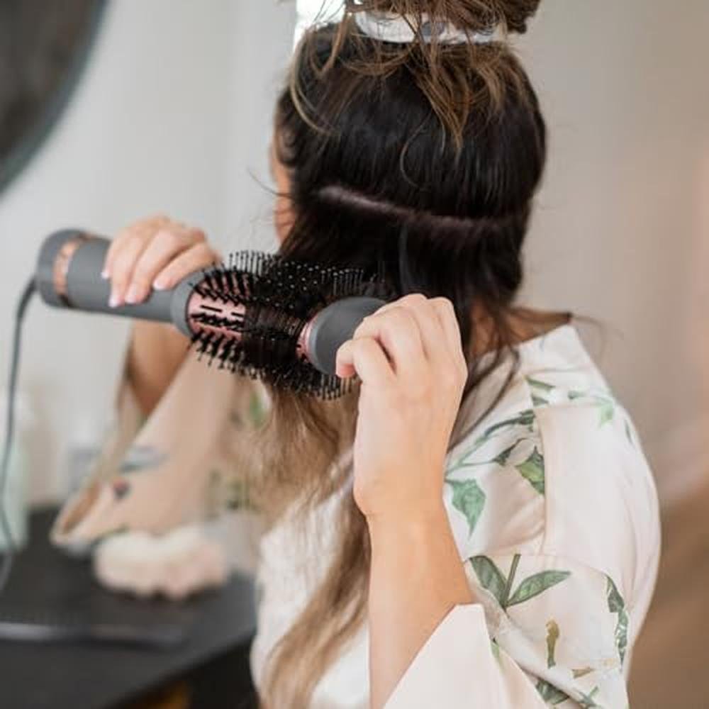 Brush Hair: Hairitage Volumizing One Step Blow Dry Brush – Side View