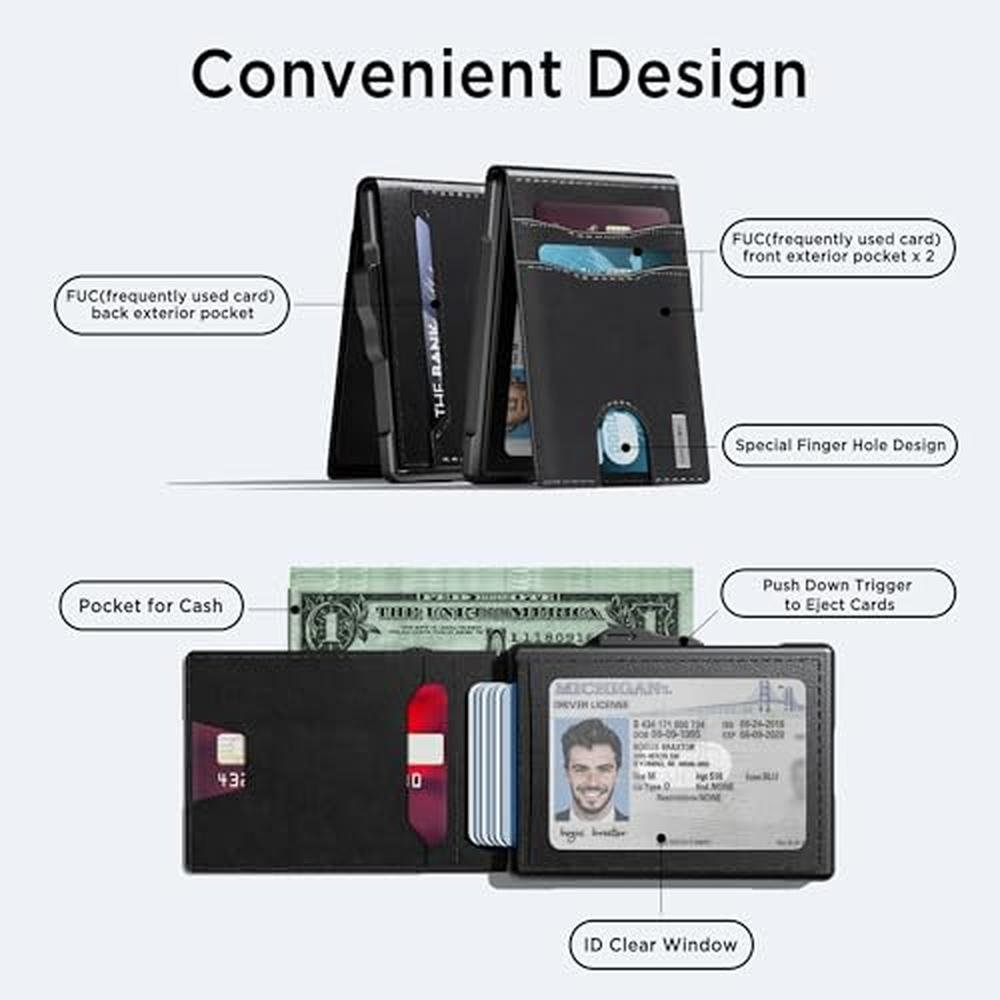 Wallet for Men: Pop Up Case – Packaging