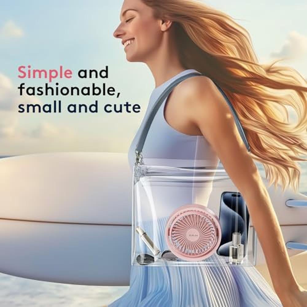 Fan Desk: Premium High-End Portable Fan with LED Light – Packaging