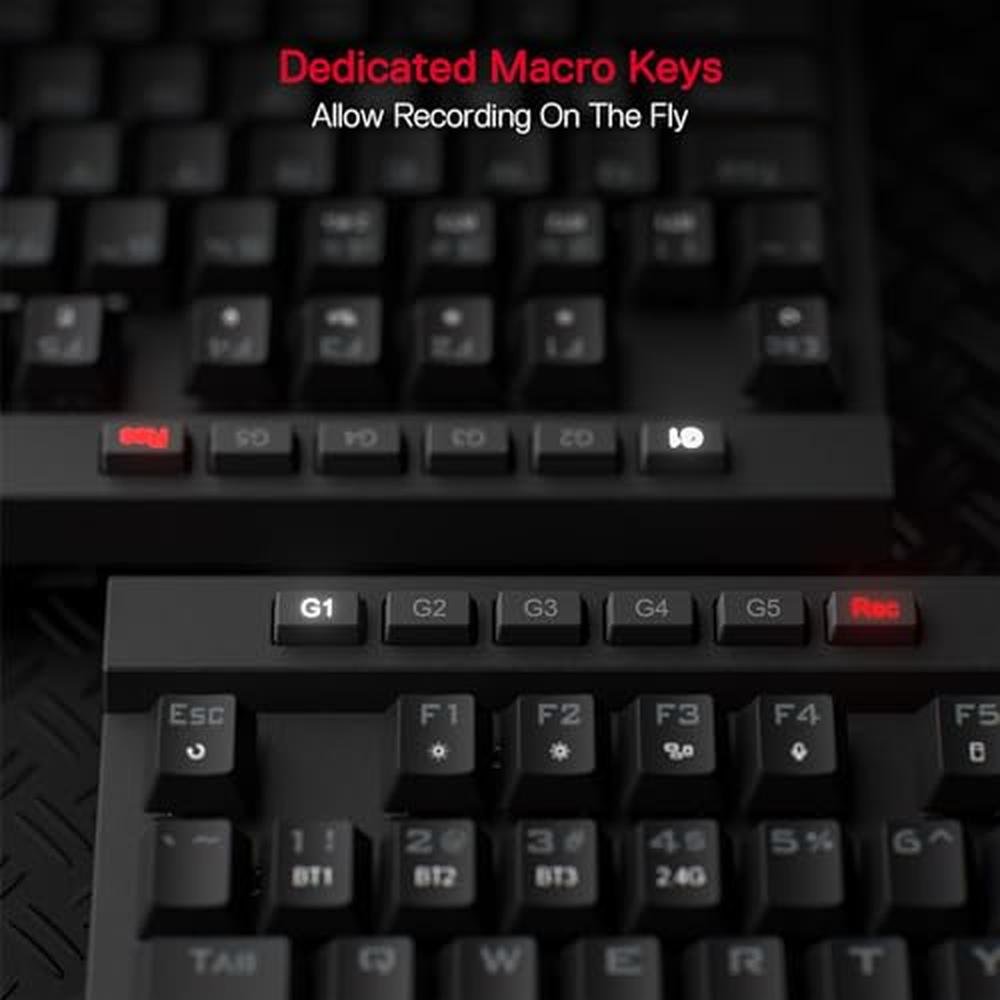 Redragon K580 PRO Wireless RGB Gaming Keyboard – In Use