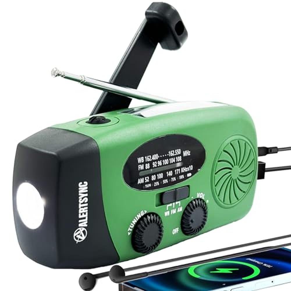 Radio 5000mah: Raynic Emergency Radio 5000mah – Front View