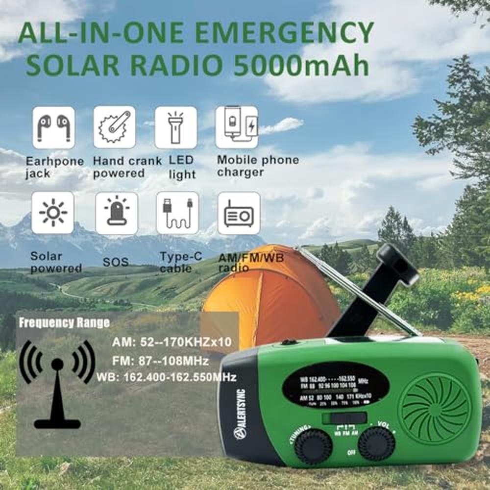 Radio 5000mah: Raynic Emergency Radio 5000mah – Close-up Detail