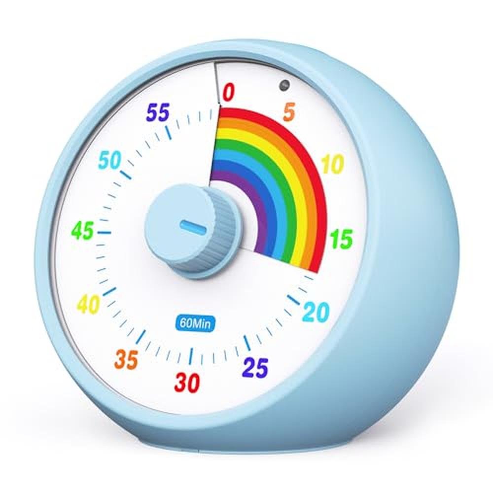 Time Management Mastery: Visual Timer for Kids 60-Minute – Front View