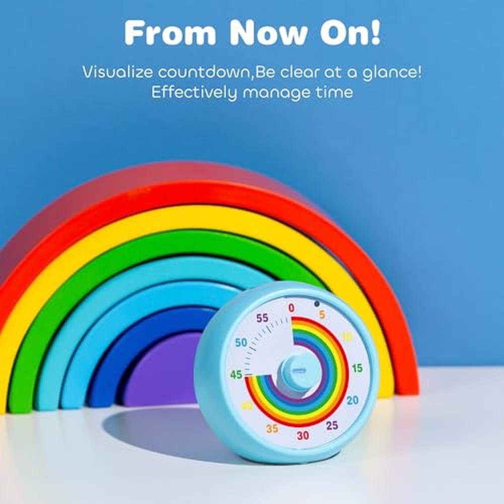 Time Management Mastery: Visual Timer for Kids 60-Minute – Side View