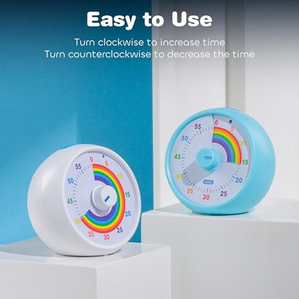 Time Management Mastery: Visual Timer for Kids 60-Minute – Close-up Detail