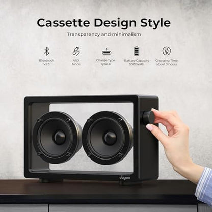 Bluetooth Jayine: JAYINE Cassette Portable Bluetooth – In Use