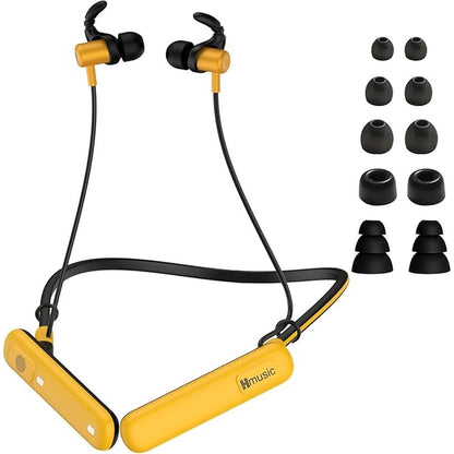 Hmusic H23 Jobsite Neckband Headphones – Front View