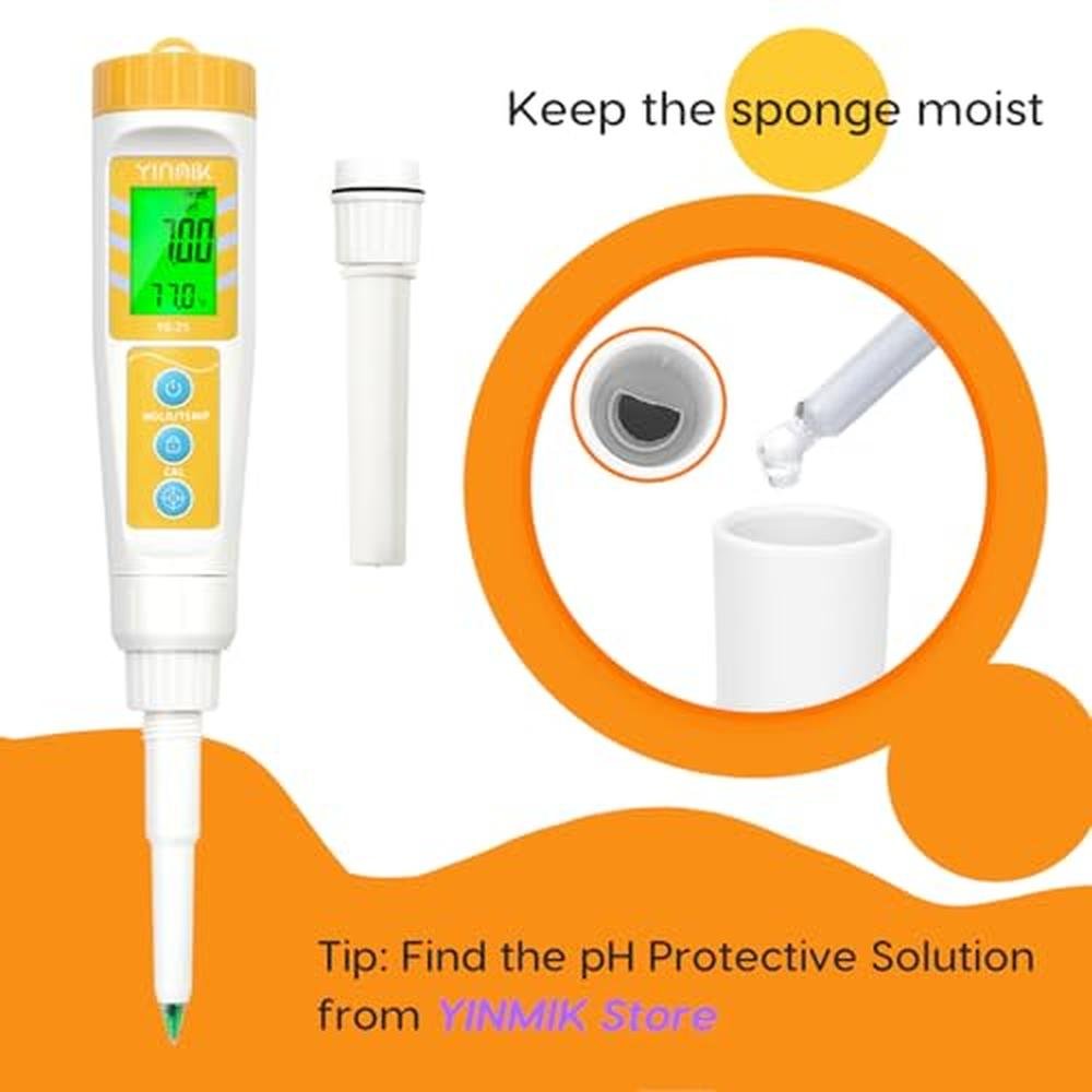 Food pH Meter Replacement Probe – Packaging