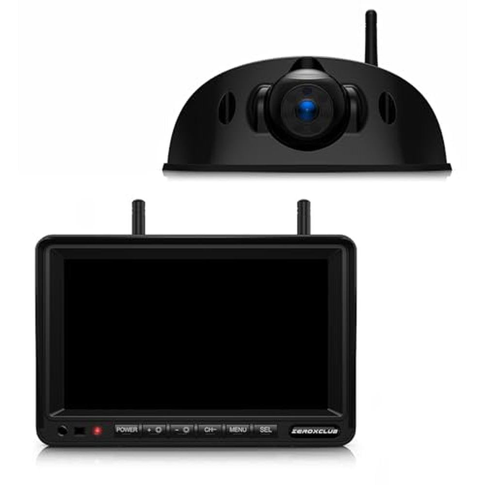 Camera Zeroxclub: ZEROXCLUB 1080P 7 Wireless RV Backup – Front View