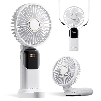 Gockera Fan: GOCKERA Portable Fan 4200mAh Battery Operated – Front View