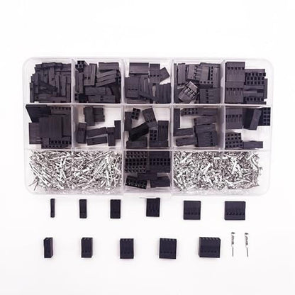 Connector Crimper Kit: 620Pcs Dupont Connector Set with – Close-up Detail