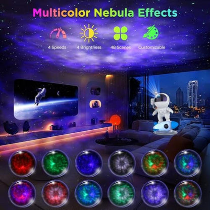 Galaxy Projector: FlyLily Astronaut Galaxy Projector with – Side View