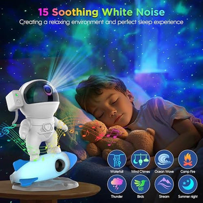 Galaxy Projector: FlyLily Astronaut Galaxy Projector with – Close-up Detail