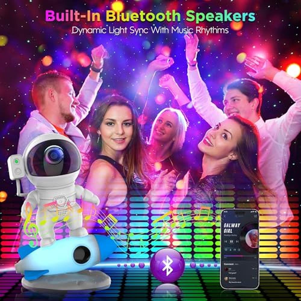 Galaxy Projector: FlyLily Astronaut Galaxy Projector with – Packaging