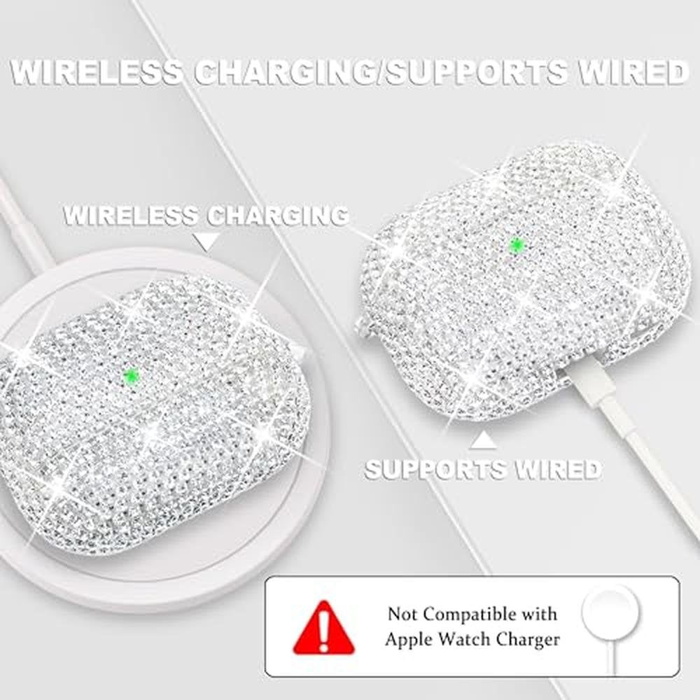 Case Ucharmbead: Ucharmbead Compatible AirPods Pro 2 Case – In Use