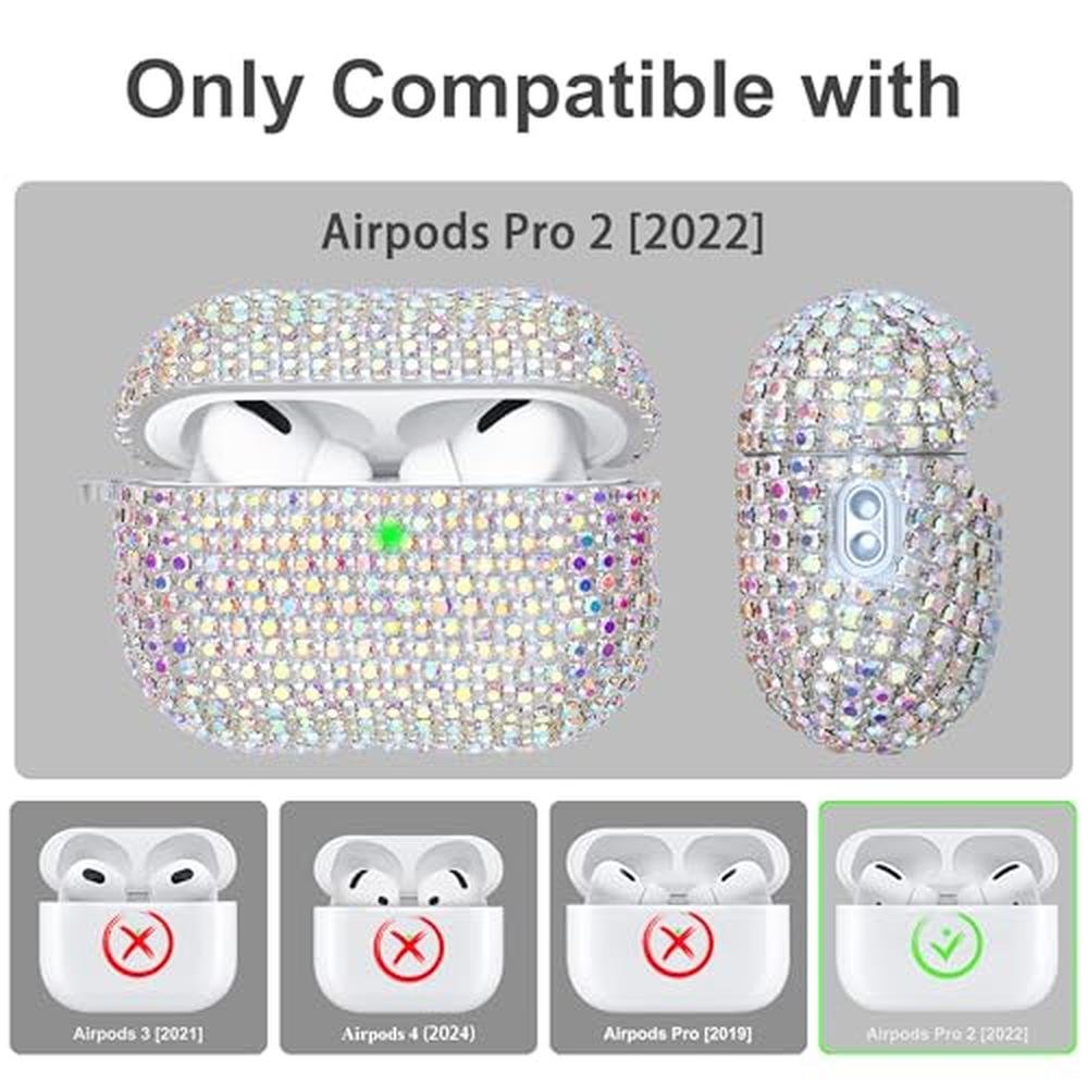 Case Ucharmbead: Compatible with AirPods Pro 2 Glitter Cute – Packaging