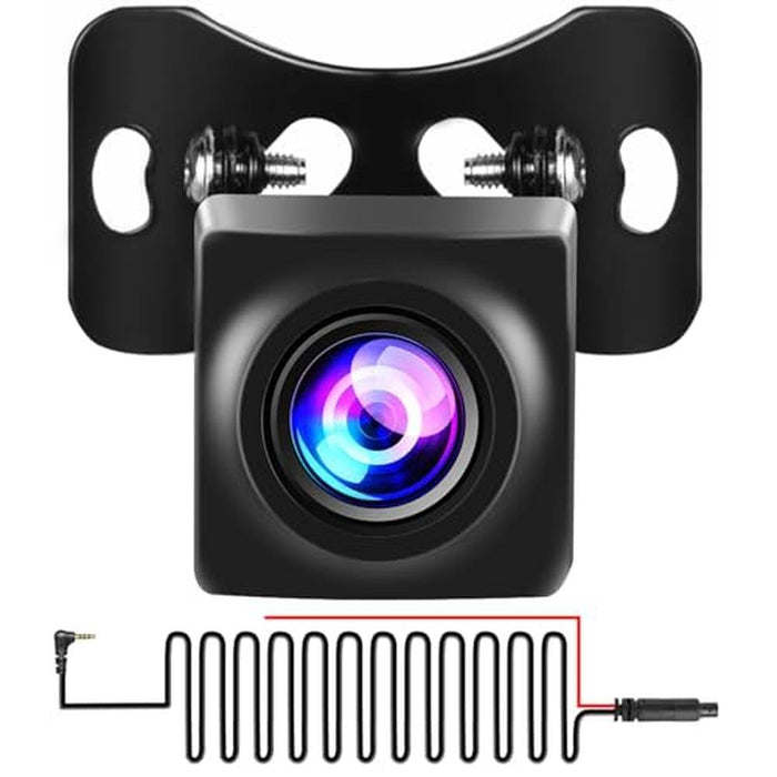 Backup Camera 5mm: Inefala AHD 1080P Portable Car Radio – Front View