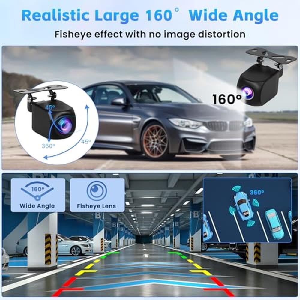Backup Camera 5mm: Inefala AHD 1080P Portable Car Radio – Packaging