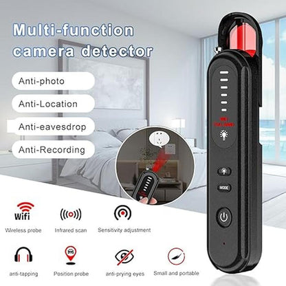 METRICSQUARE Hidden Camera Detector Spy Camera Finder Bug – Side View