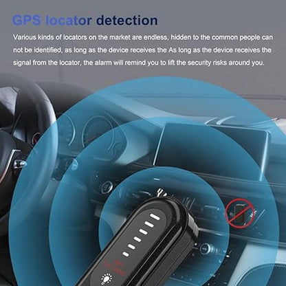 METRICSQUARE Hidden Camera Detector Spy Camera Finder Bug – In Use