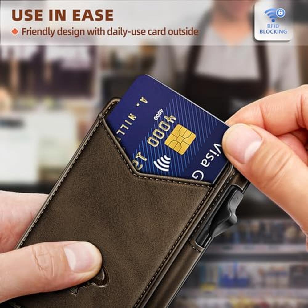 BULLIANT Men Wallet: Money Clip Wallet Slim For Gift Men – Packaging