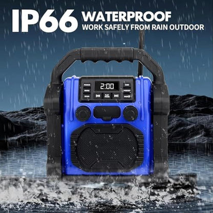 Outdoor Speaker: Bluetooth Wireless IPX6 Waterproof 8000mAh – Close-up Detail