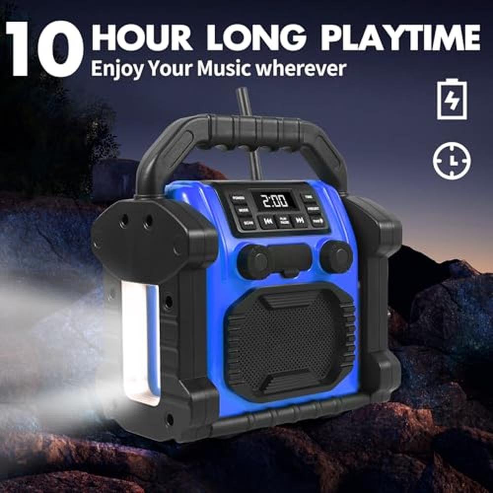 Outdoor Speaker: Bluetooth Wireless IPX6 Waterproof 8000mAh – In Use