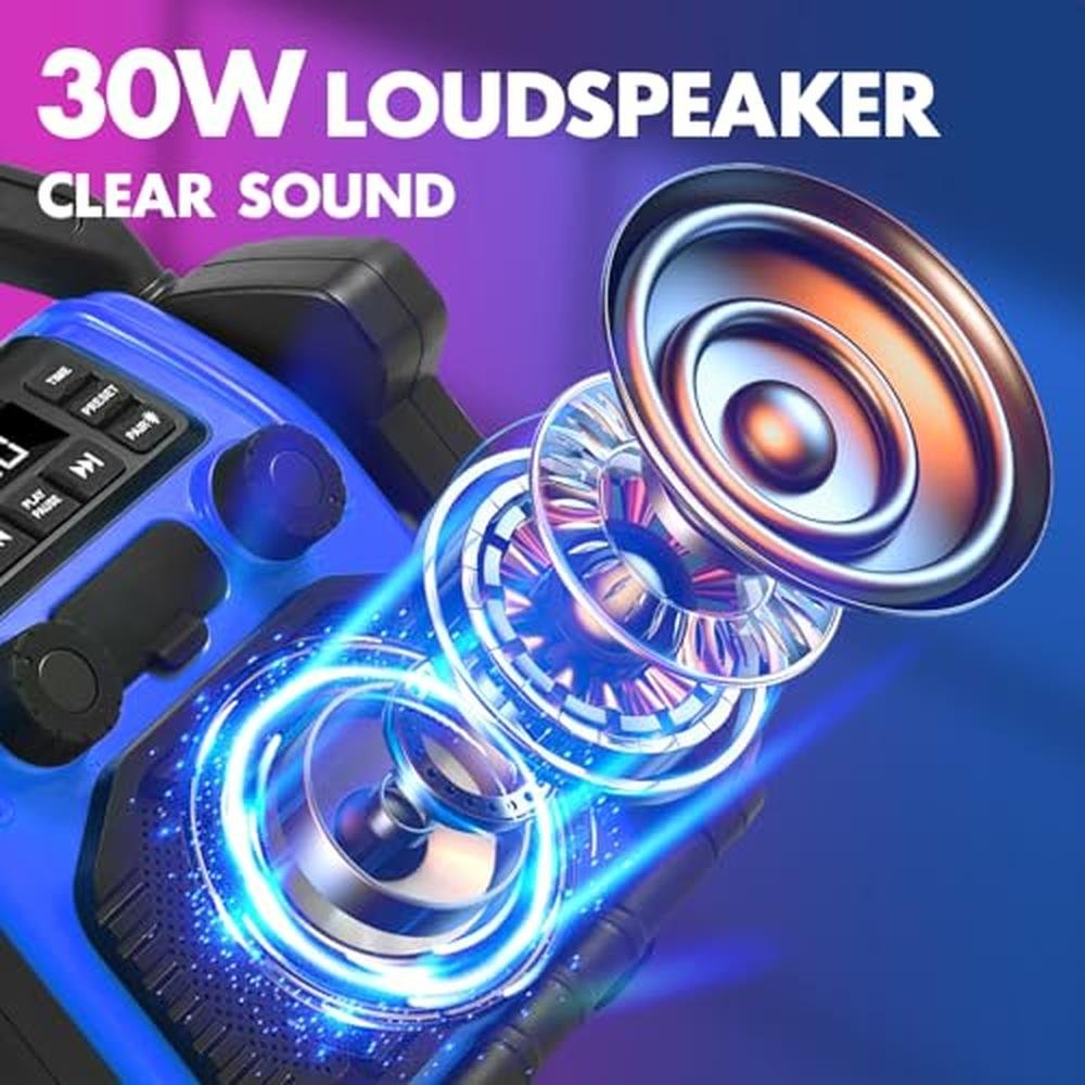 Outdoor Speaker: Bluetooth Wireless IPX6 Waterproof 8000mAh – Packaging