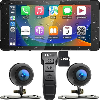 Motorcycle Dash: Premium High-End Electronics – Front View