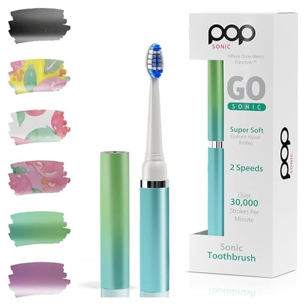 Electric Ombre Toothbrush: Pop Sonic Ombre Travel – Front View