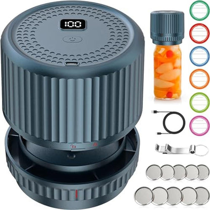 Mason Jar Vacuum Sealer: M12 Auto Stop Electric – Front View