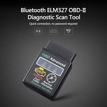 Eonon V0056: Eonon V0056 OBD2 OBDII Diagnostic Scanner – Side View