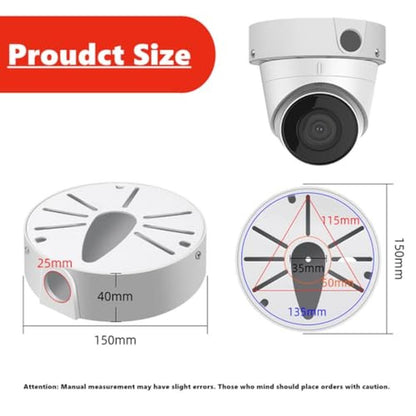 Camera Box: GledeYeTec Aluminum Alloy CCTV Camera Junction – Side View