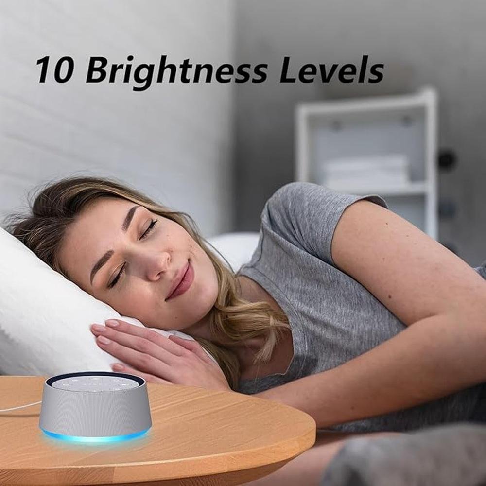 Noise Machine: White Noise Sound Machine with 30 Soothing – In Use
