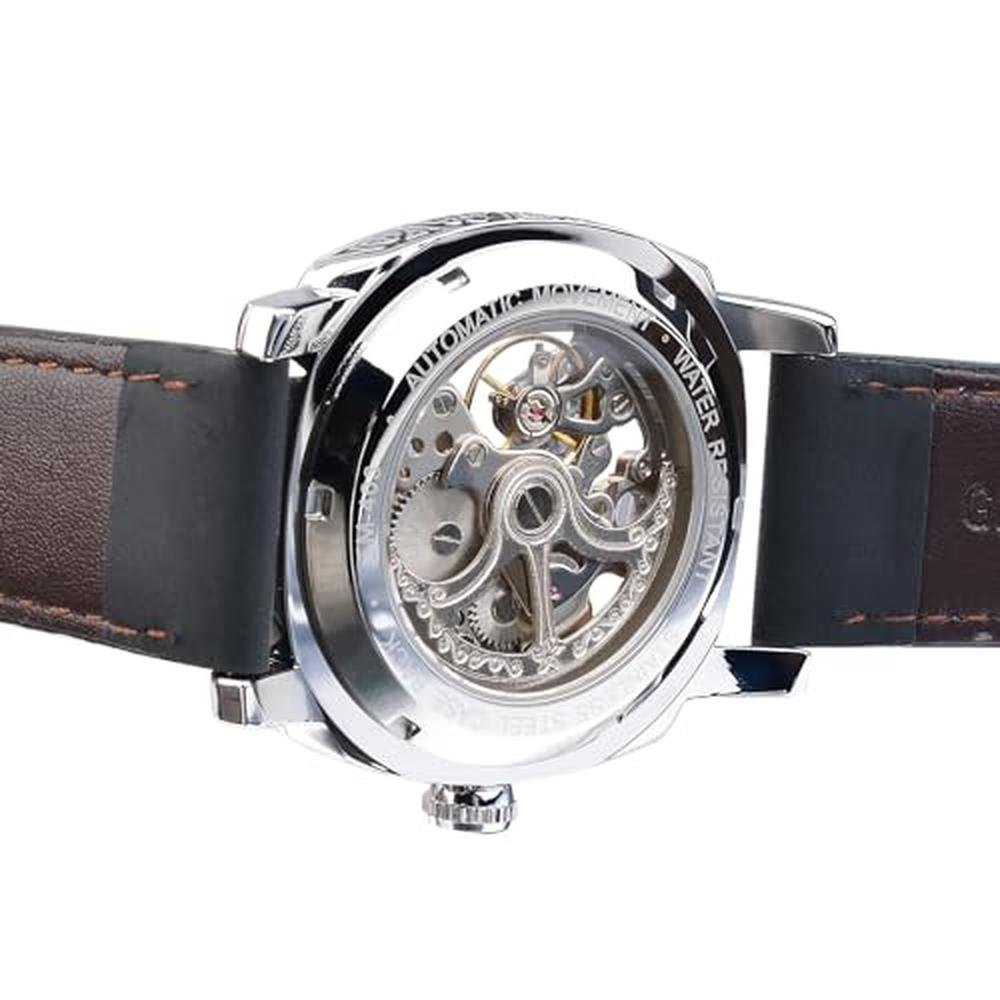 Watches for Singing: Forsining Square Retro Mechanical – In Use