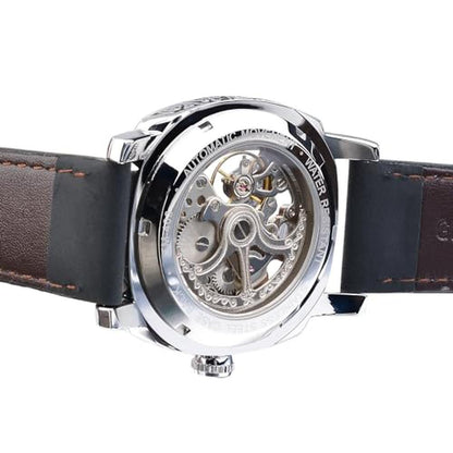 Watches for Singing: Forsining Square Retro Mechanical – In Use