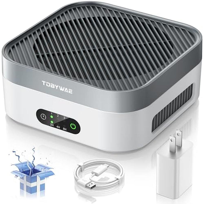 TDBYWAE Air Purifier: True HEPA Filter for Home – Front View