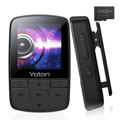 Yoton MP3 Player: Yoton YM03 64GB HiFi Music Player with – Front View