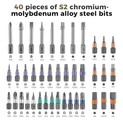 Screwdriver Set: ANVANNA Ratchet Magnetic Screwdriver Set – In Use