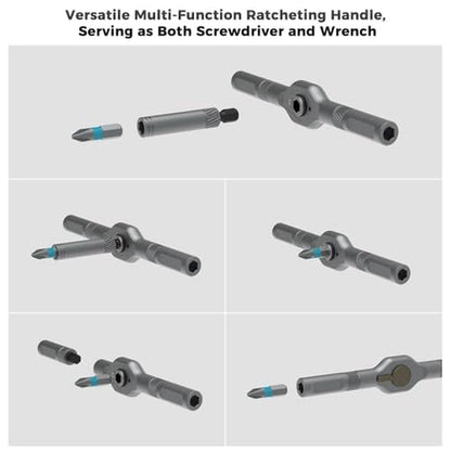 Screwdriver Set: ANVANNA Ratchet Magnetic Screwdriver Set – Packaging