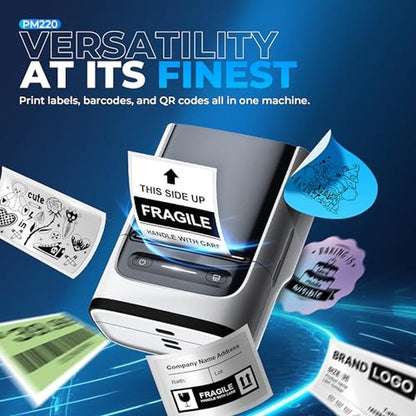 Printer Label: Nelko PM220 Bluetooth Label Printer 2-Inch – Packaging