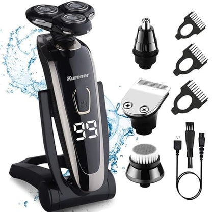 Trimmer Electric: Premium Electric Razor for Men – Front View