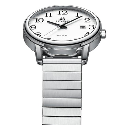 LN LENQIN Mens Watches: Easy Read Analog Quartz Sport – In Use