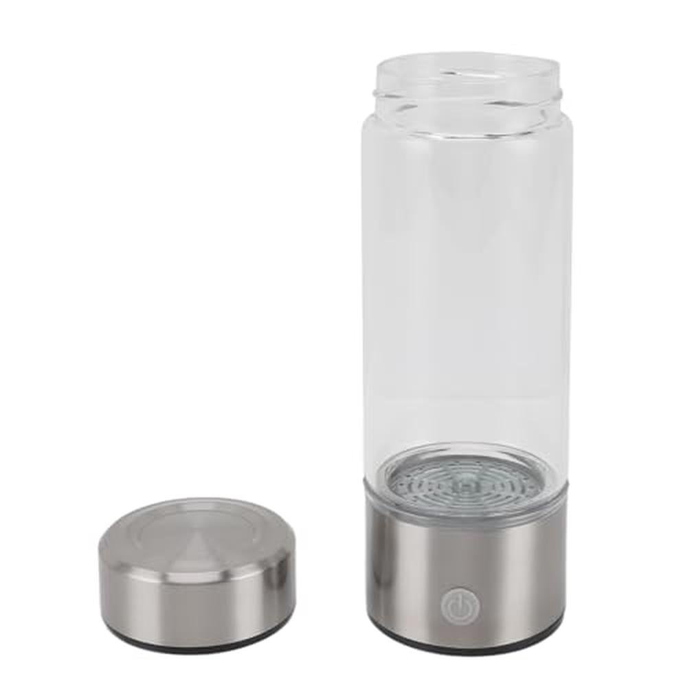 Hydrogen Water Bottle: Advanced Electrolysis Technology – Front View