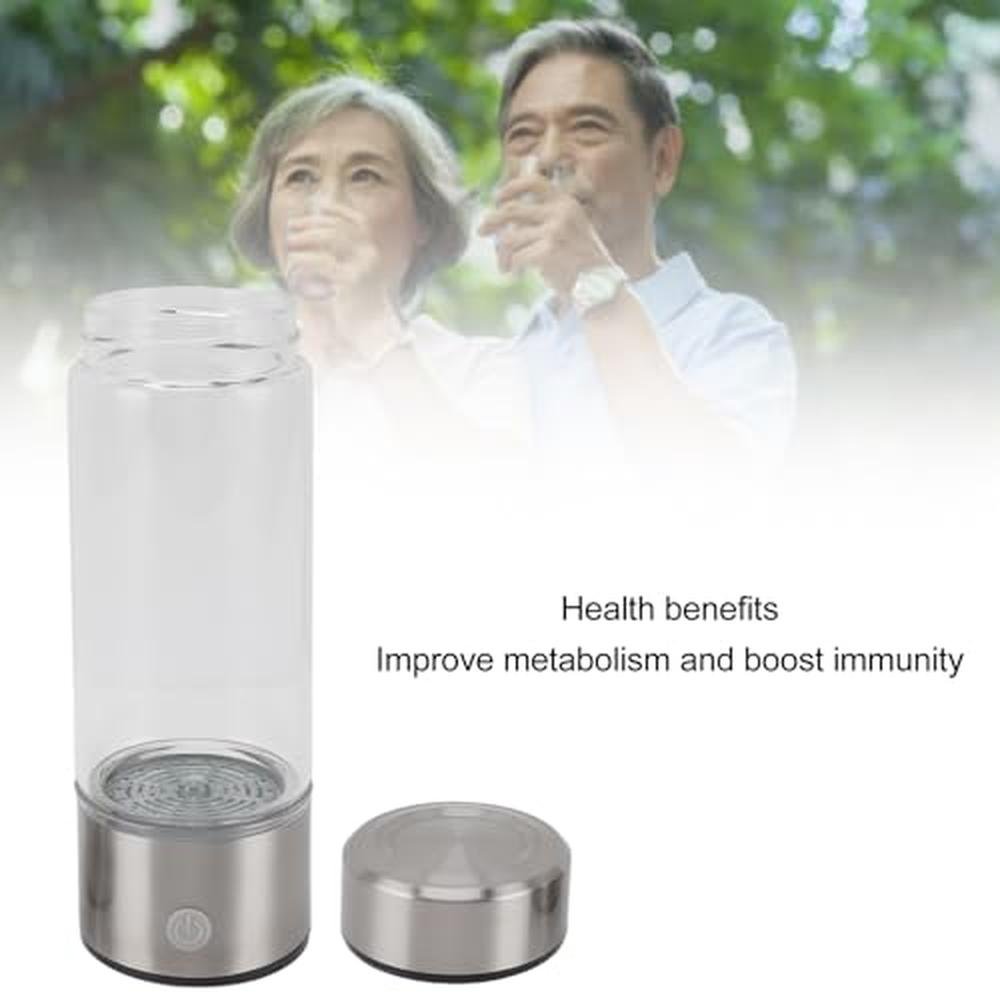 Hydrogen Water Bottle: Advanced Electrolysis Technology – In Use