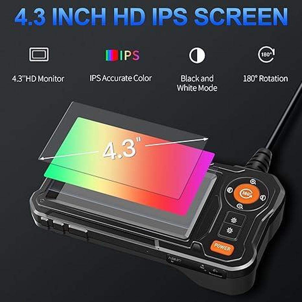 Camera Endoscope: WINWEND Inspection Camera with Light 4.3 – In Use